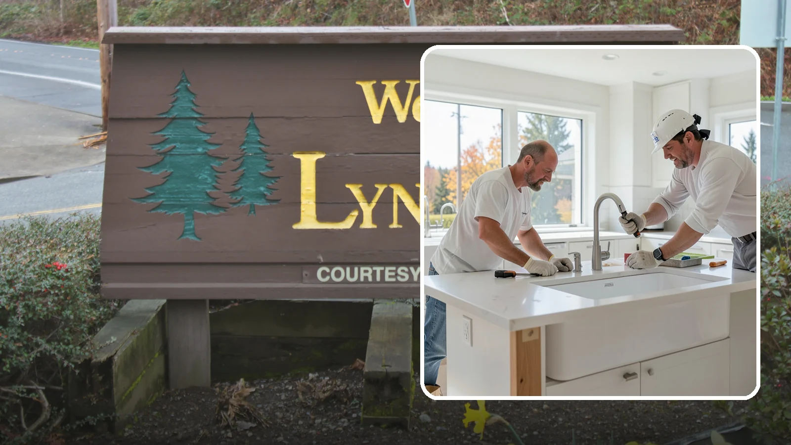 Second Sink Installation in Lynnwood, Snohomish County, WA - Adding a secondary prep or bar sink to improve workflow in larger kitchens and islands.