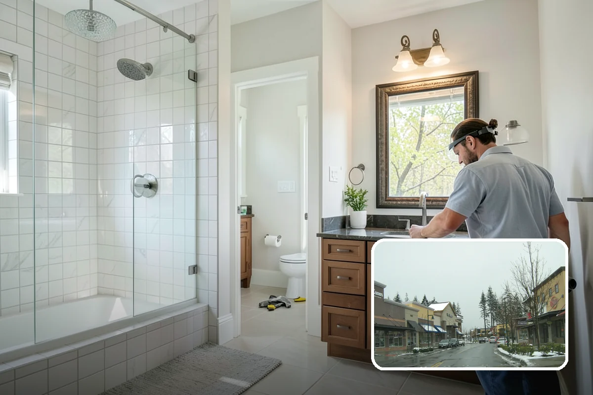 Second Sink Installation in Mill Creek, Snohomish County, WA - A dedicated second prep zone