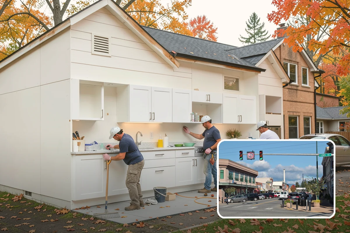 Second Sink Installation in Monroe, Snohomish County, WA - A dedicated second prep zone