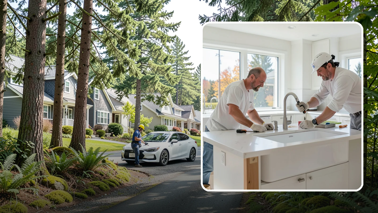 Second Sink Installation in Normandy Park, King County, WA - Adding a secondary prep or bar sink to improve workflow in larger kitchens and islands.