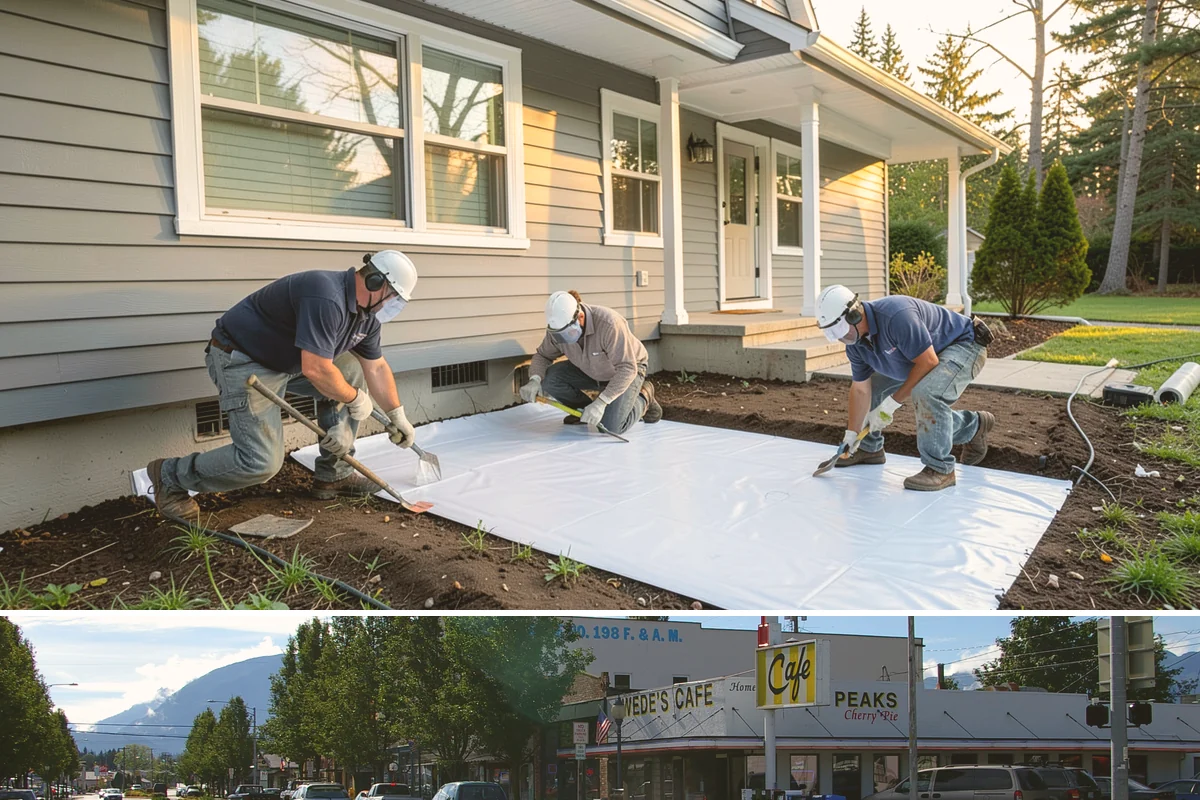 Second Sink Installation in North Bend, King County, WA - Because it involves plumbing runs, a second sink is best added during an open-wall spring remodel.