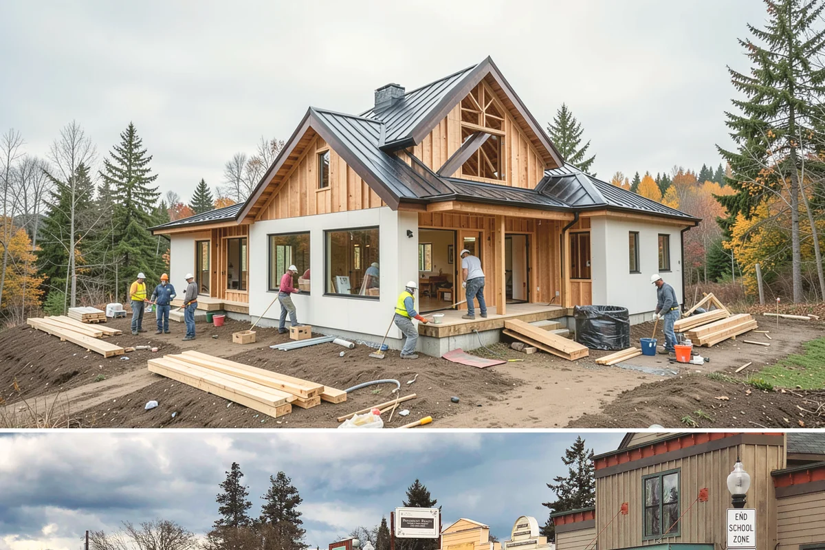 Second Sink Installation in Roy, Pierce County, WA - Because it involves plumbing runs, a second sink is best added during an open-wall spring remodel.