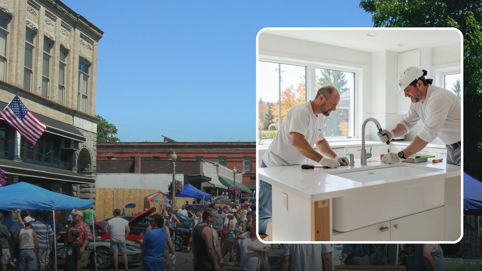 Second Sink Installation in Snohomish, Snohomish County, WA - Adding a secondary prep or bar sink to improve workflow in larger kitchens and islands.