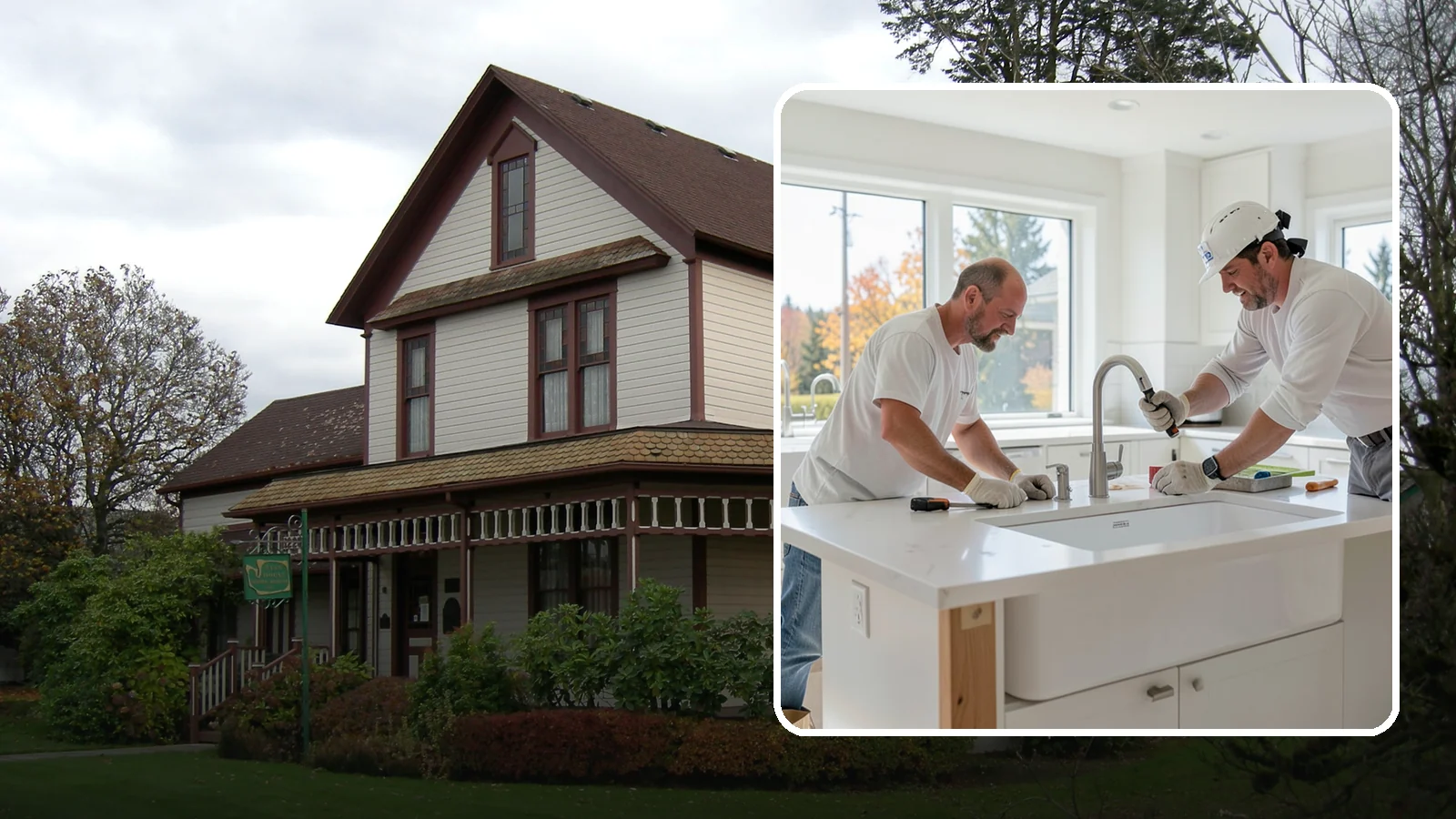 Second Sink Installation in Sumner, Pierce County, WA - Adding a secondary prep or bar sink to improve workflow in larger kitchens and islands.
