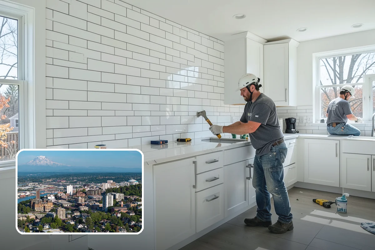 Second Sink Installation in Tacoma, Pierce County, WA - A dedicated second prep zone