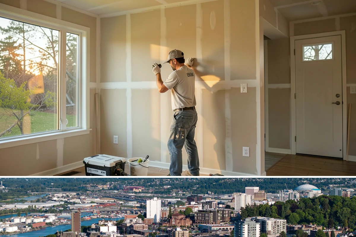 Second Sink Installation in Tacoma, Pierce County, WA - Because it involves plumbing runs, a second sink is best added during an open-wall spring remodel.