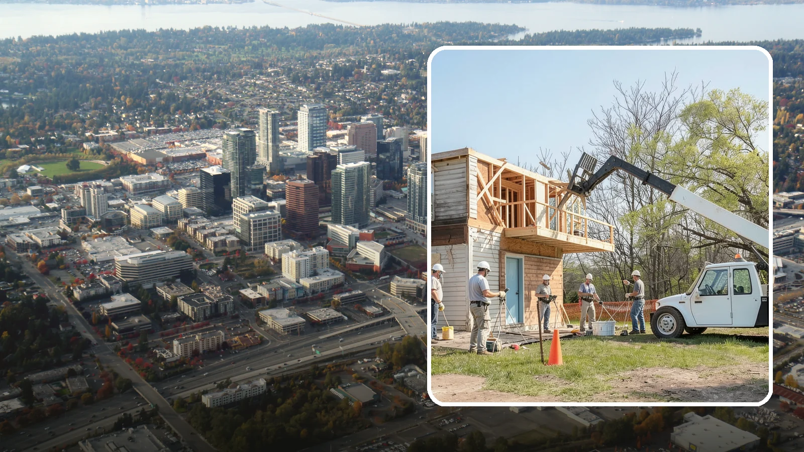 Second-Story Addition in Bellevue, King County, WA - A second-story addition builds a full upper level onto your home to double living space without expanding your footprint.