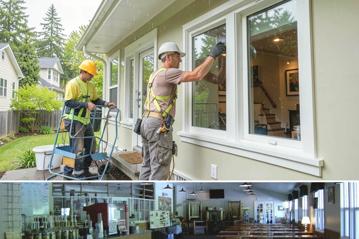 Second-Story Addition in Black Diamond, King County, WA - We aim to open the roof and frame the upper level during the driest stretch of summer to limit rain exposure.