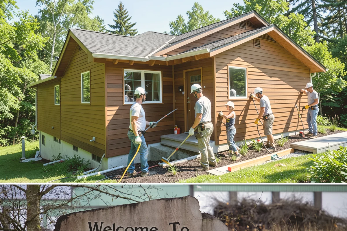 Second-Story Addition in Buckley, Pierce County, WA - We aim to open the roof and frame the upper level during the driest stretch of summer to limit rain exposure.