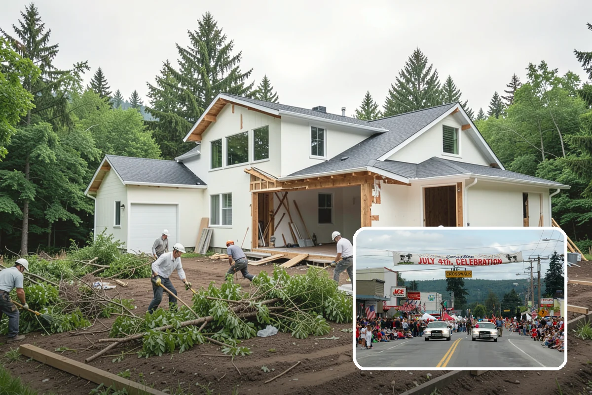Second-Story Addition in Carnation, King County, WA - Doubles living area without losing yard space