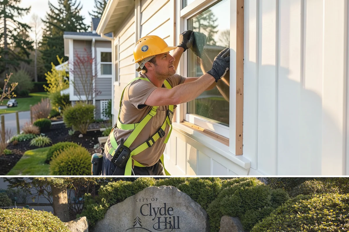 Second-Story Addition in Clyde Hill, King County, WA - We aim to open the roof and frame the upper level during the driest stretch of summer to limit rain exposure.
