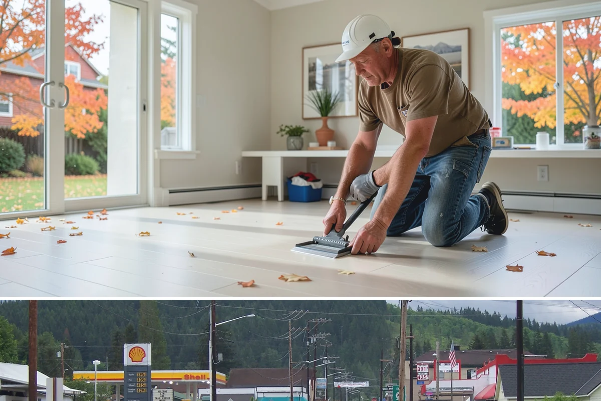 Second-Story Addition in Granite Falls, Snohomish County, WA - We aim to open the roof and frame the upper level during the driest stretch of summer to limit rain exposure.