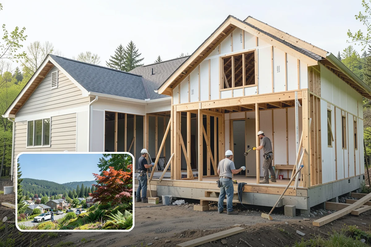 Second-Story Addition in Index, Snohomish County, WA - Doubles living area without losing yard space