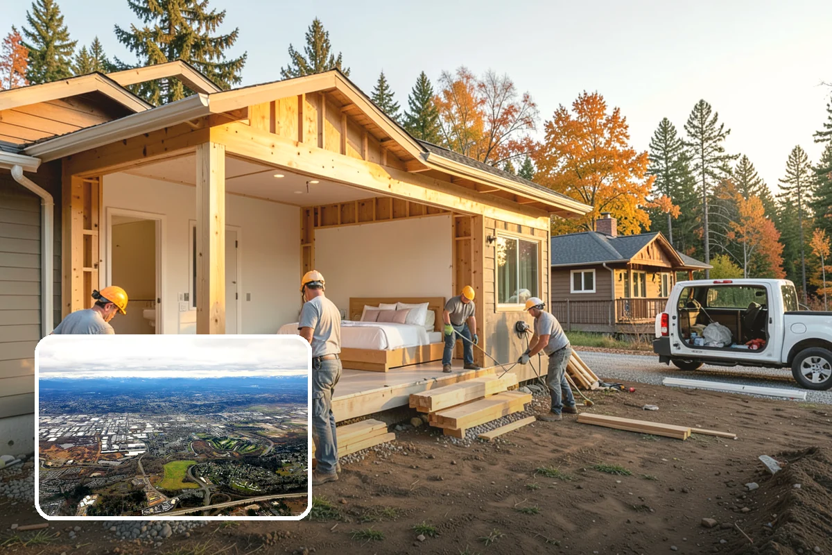 Second-Story Addition in Kent, King County, WA - Doubles living area without losing yard space