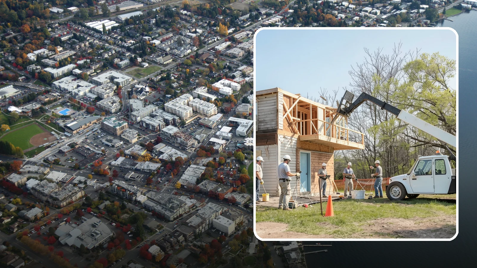 Second-Story Addition in Kirkland, King County, WA - A second-story addition builds a full upper level onto your home to double living space without expanding your footprint.