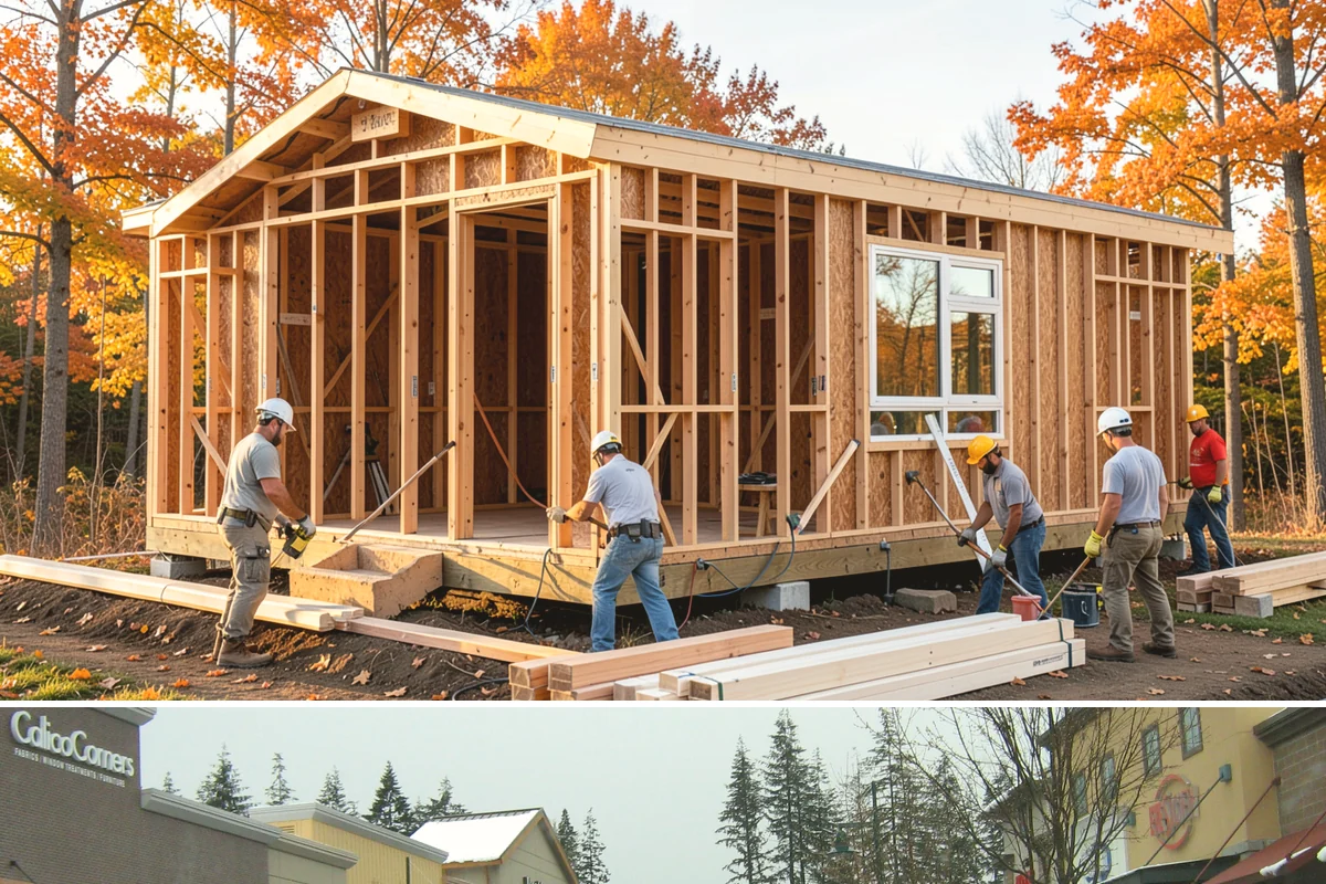 Second-Story Addition in Mill Creek, Snohomish County, WA - We aim to open the roof and frame the upper level during the driest stretch of summer to limit rain exposure.