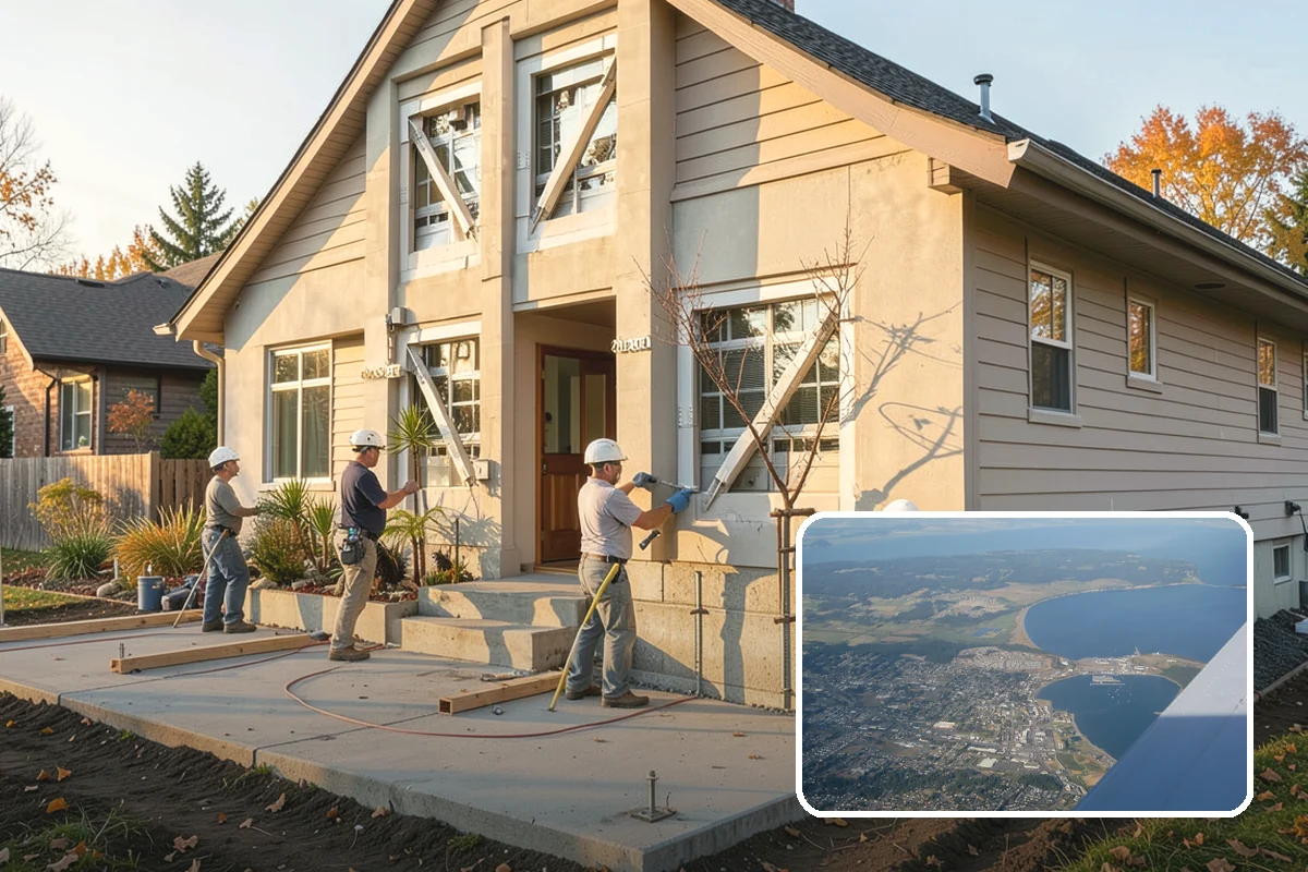 Second-Story Addition in Oak Harbor, Island County, WA - Doubles living area without losing yard space