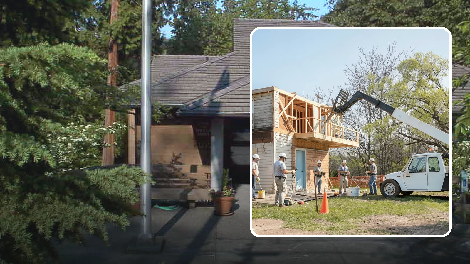 Second-Story Addition in Yarrow Point, King County, WA - A second-story addition builds a full upper level onto your home to double living space without expanding your footprint.