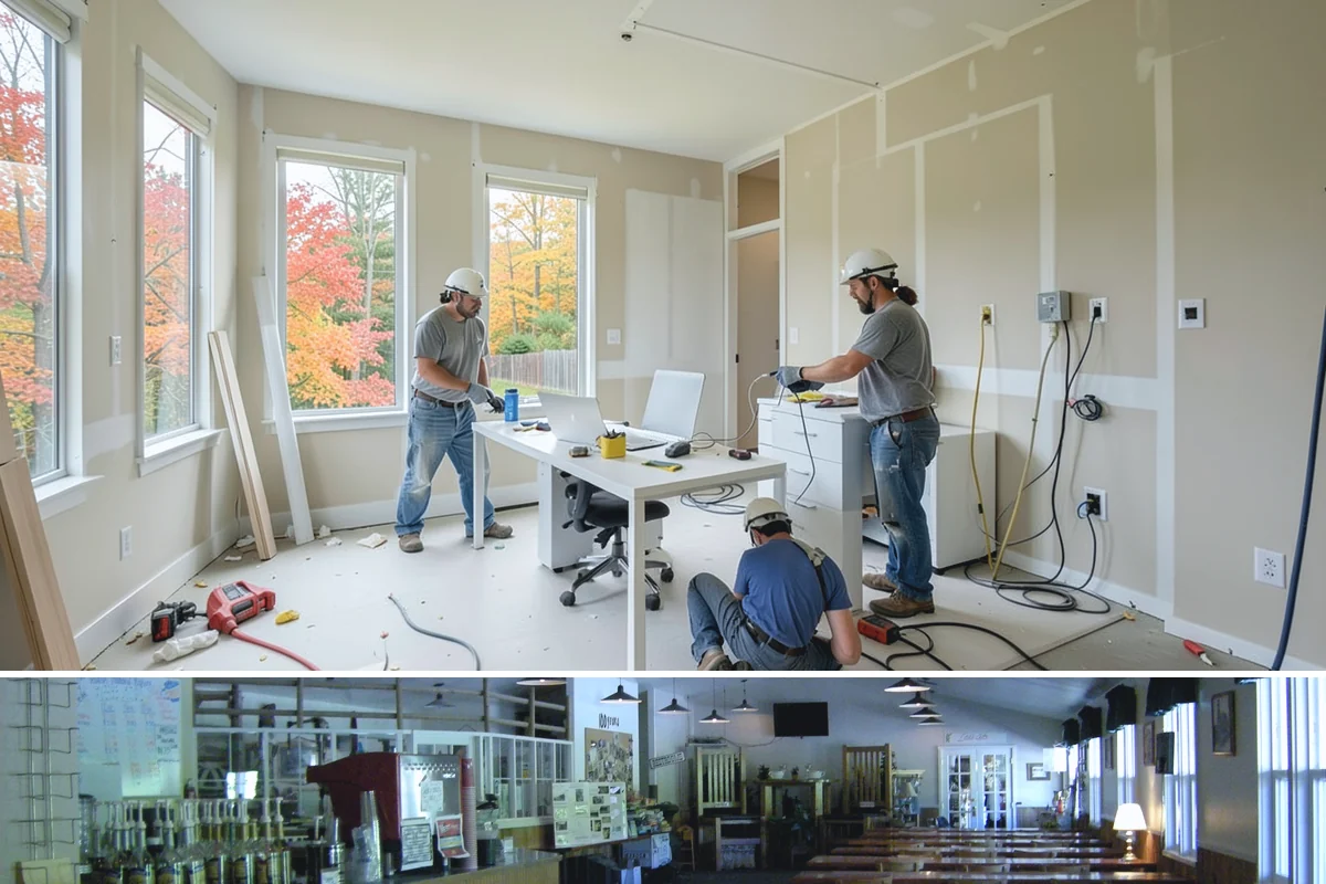 Security Door Installation in Black Diamond, King County, WA - Security doors can be installed in any season without weather constraints.