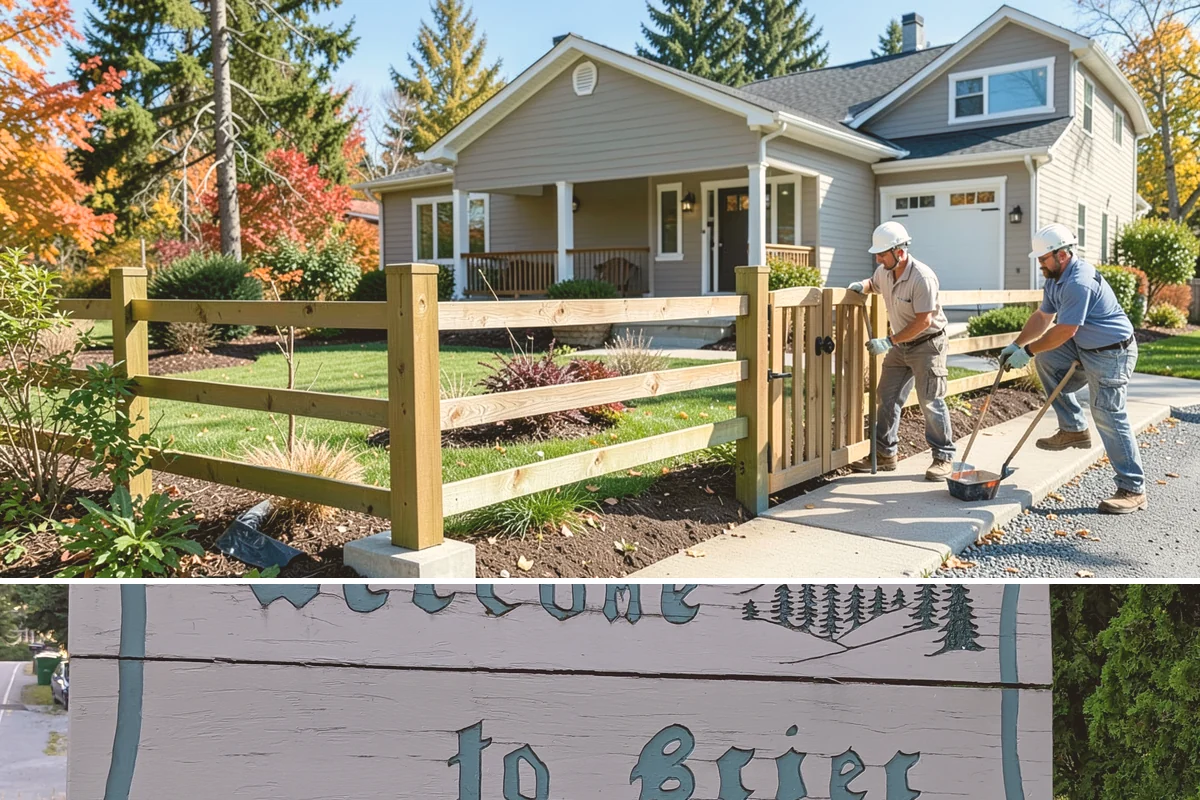 Security Door Installation in Brier, Snohomish County, WA - Security doors can be installed in any season without weather constraints.