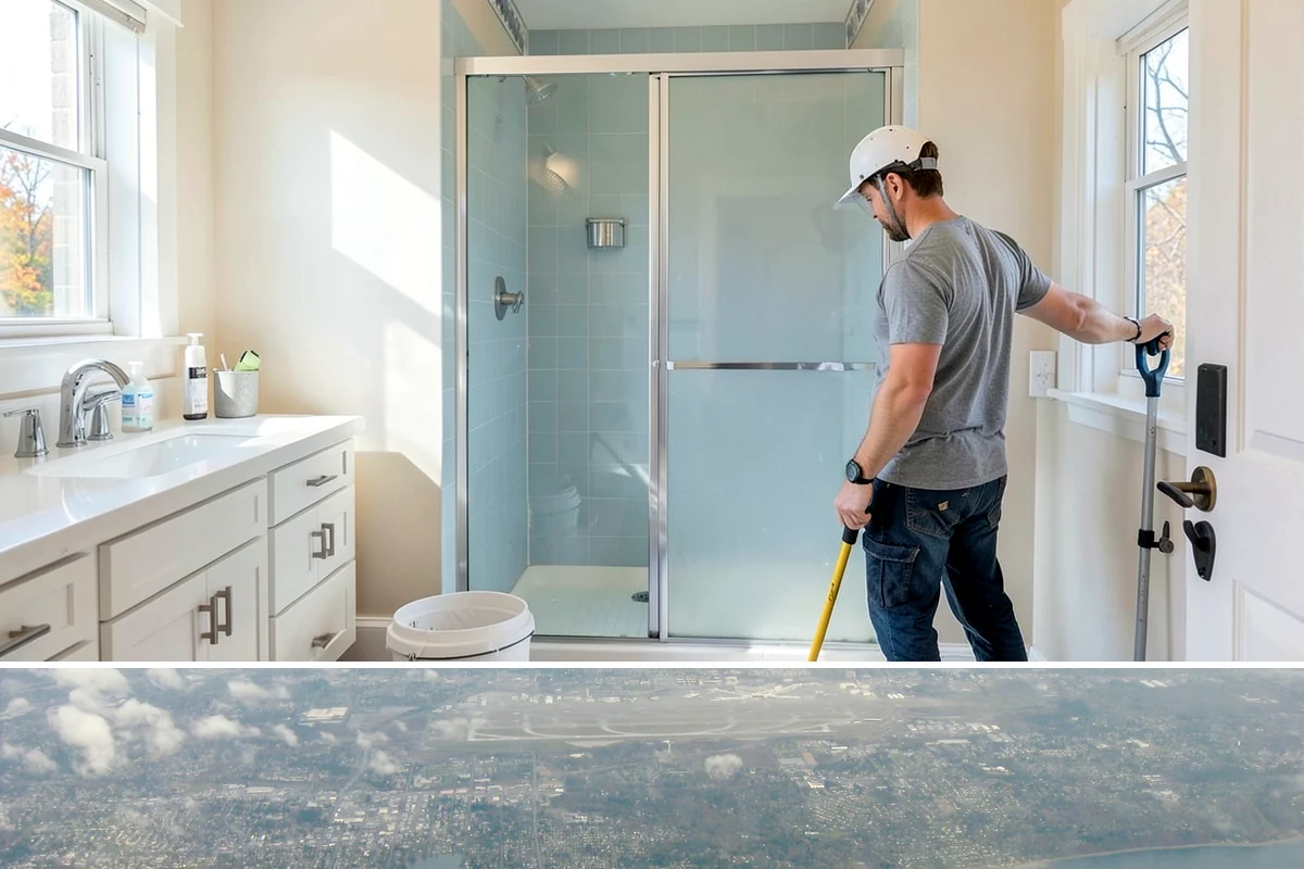 Security Door Installation in Burien, King County, WA - Security doors can be installed in any season without weather constraints.