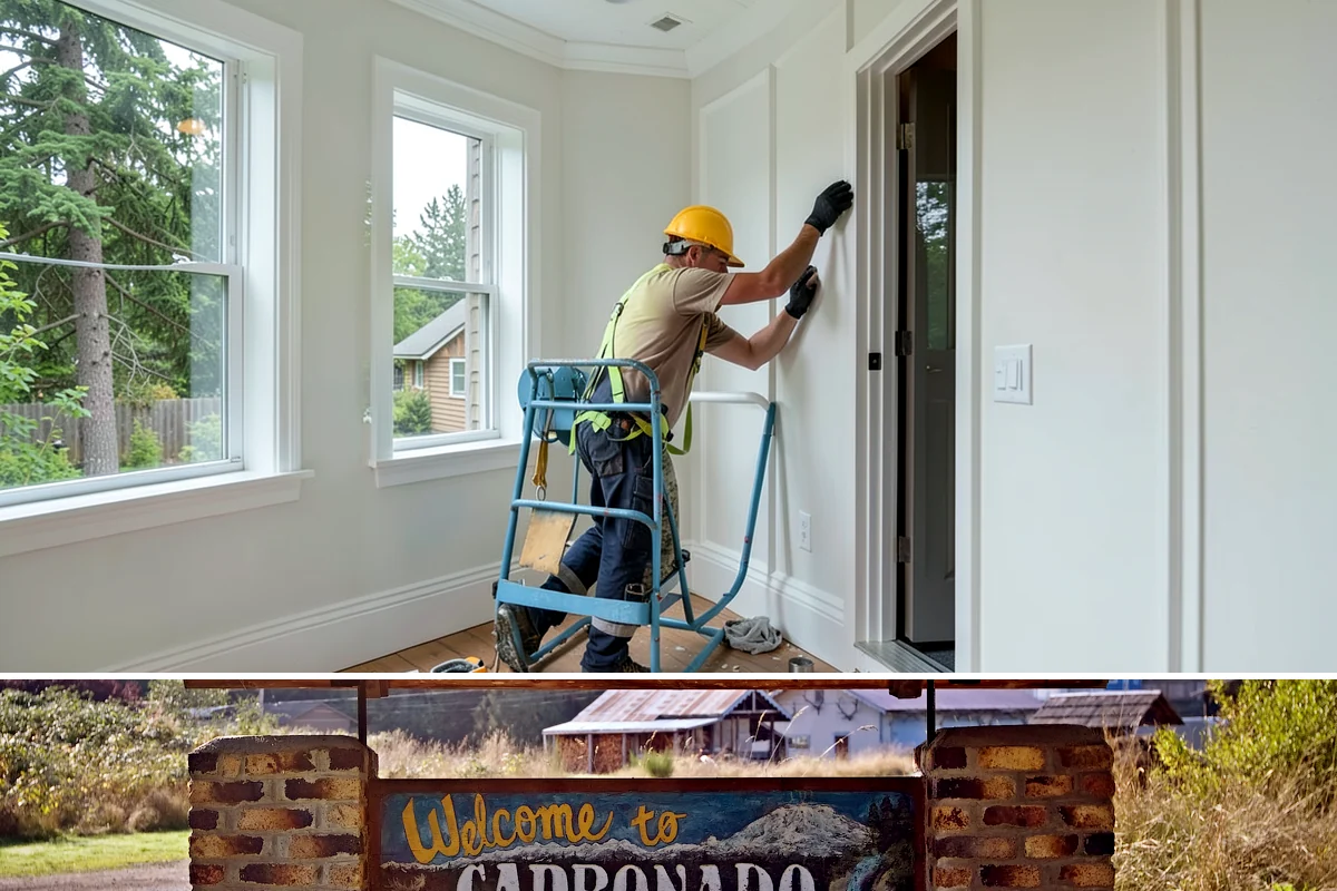 Security Door Installation in Carbonado, Pierce County, WA - Security doors can be installed in any season without weather constraints.