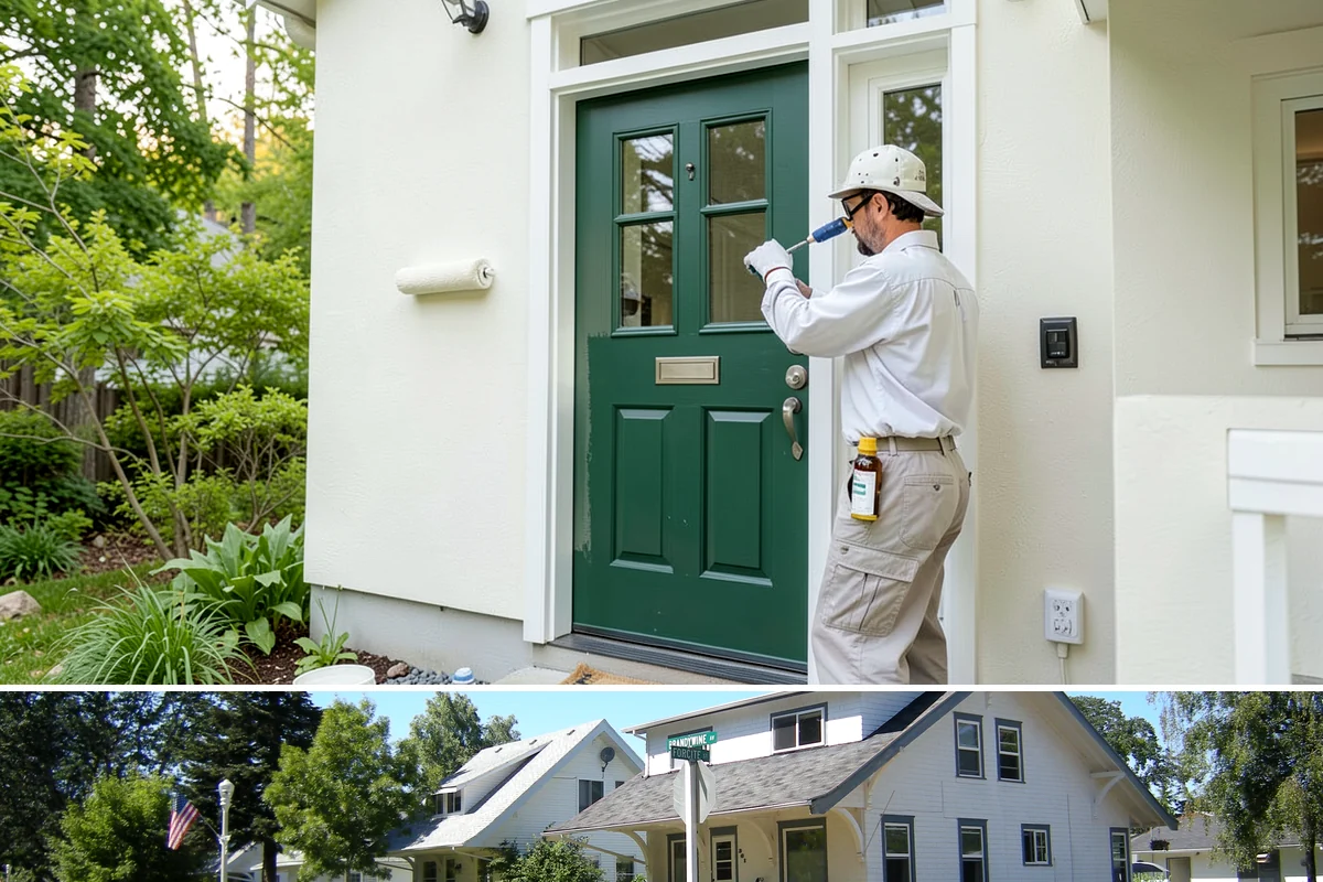 Security Door Installation in DuPont, Pierce County, WA - Security doors can be installed in any season without weather constraints.