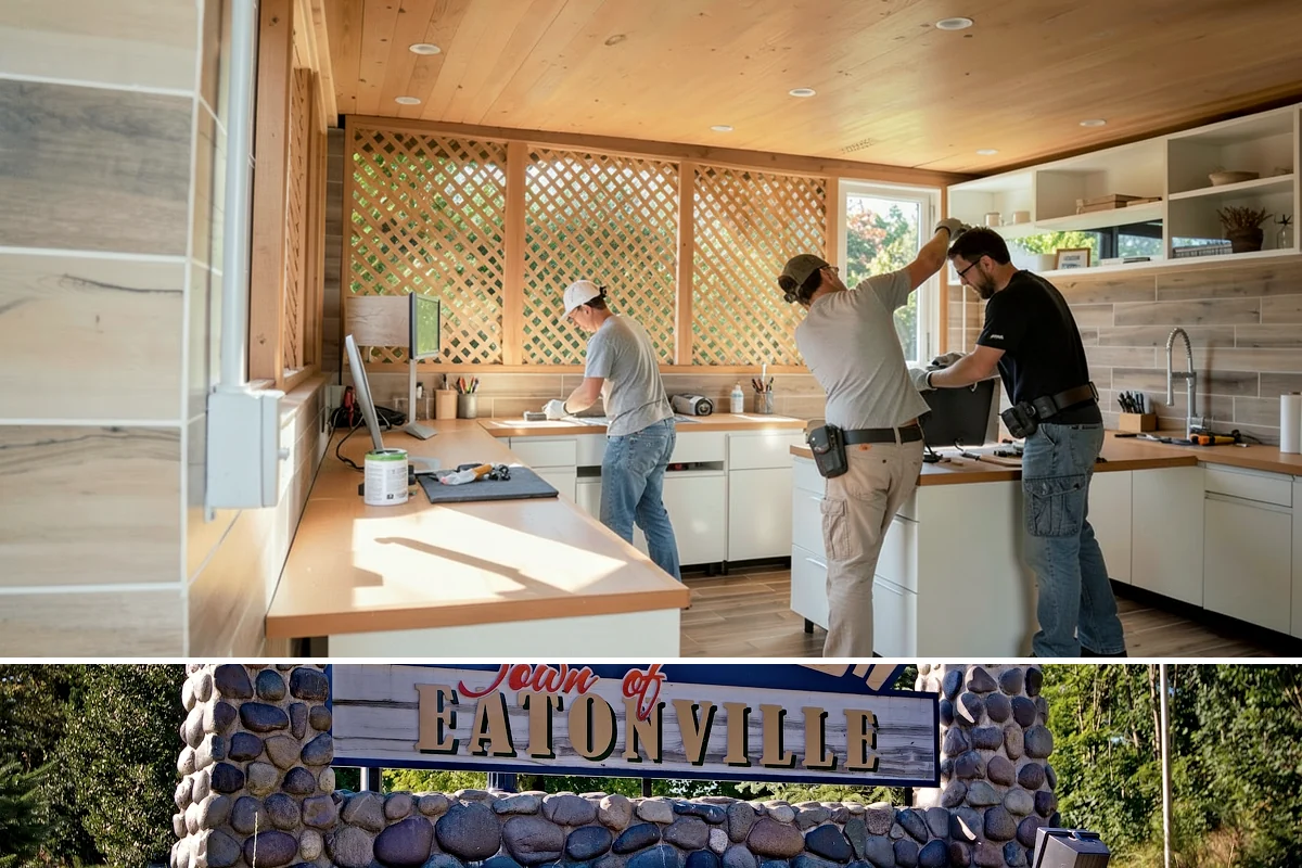 Security Door Installation in Eatonville, Pierce County, WA - Security doors can be installed in any season without weather constraints.