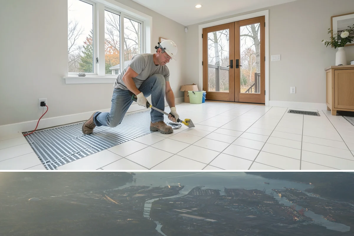 Security Door Installation in Fife, Pierce County, WA - Security doors can be installed in any season without weather constraints.