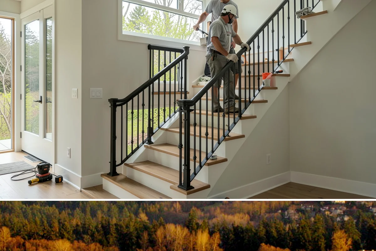 Security Door Installation in Kenmore, King County, WA - Security doors can be installed in any season without weather constraints.