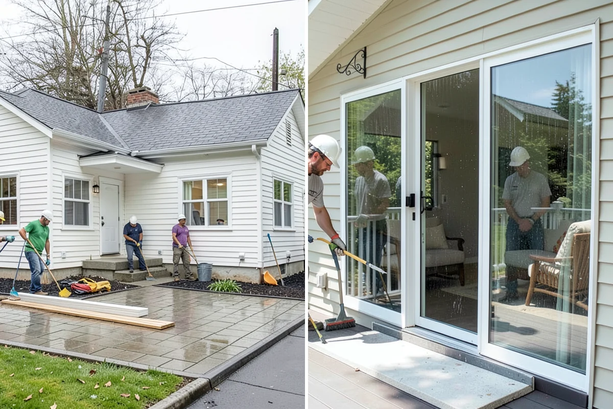 Security Door Installation in Lyman, Skagit County, WA - Assess the entry and surrounding framing strength