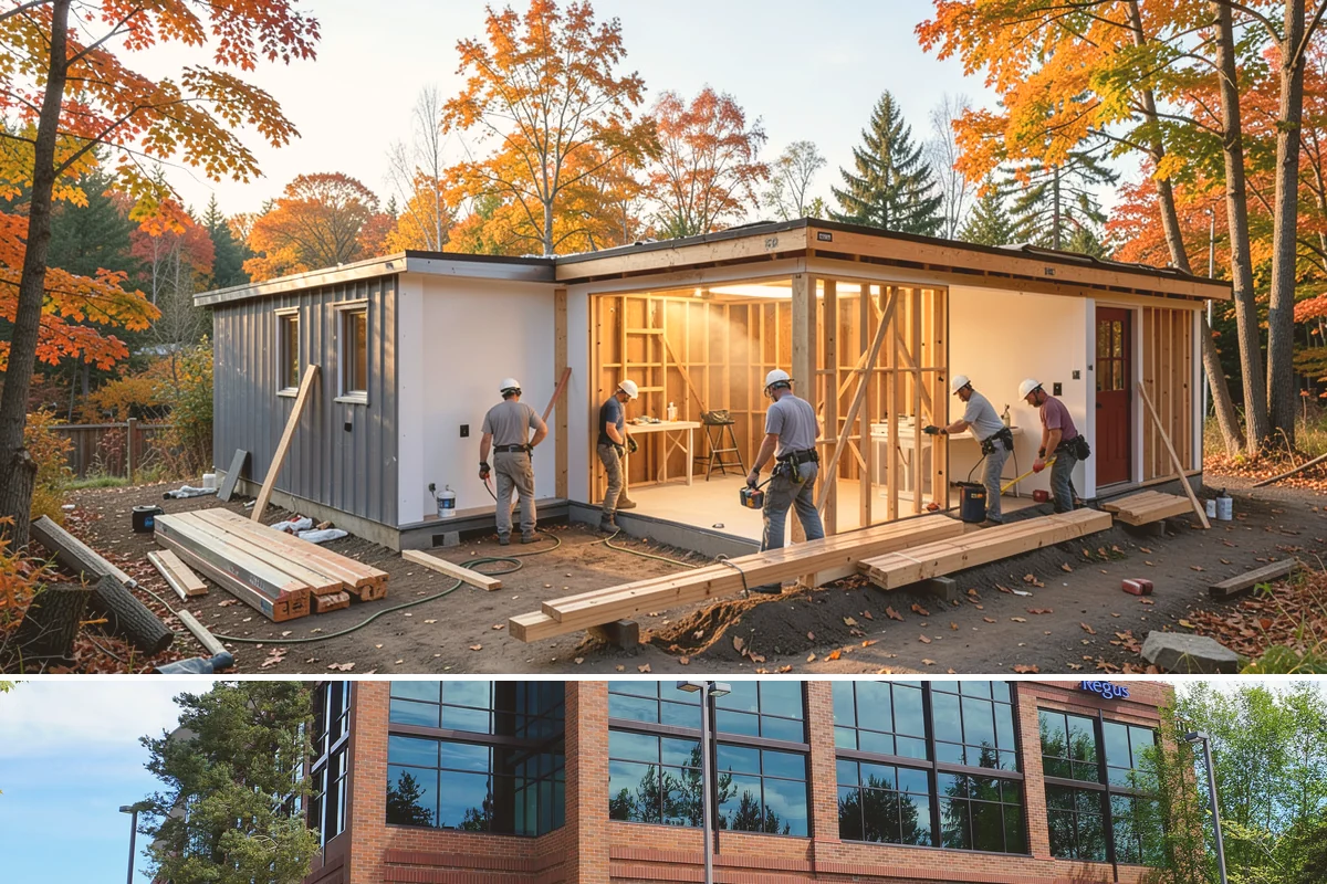 Security Door Installation in Mountlake Terrace, Snohomish County, WA - Security doors can be installed in any season without weather constraints.