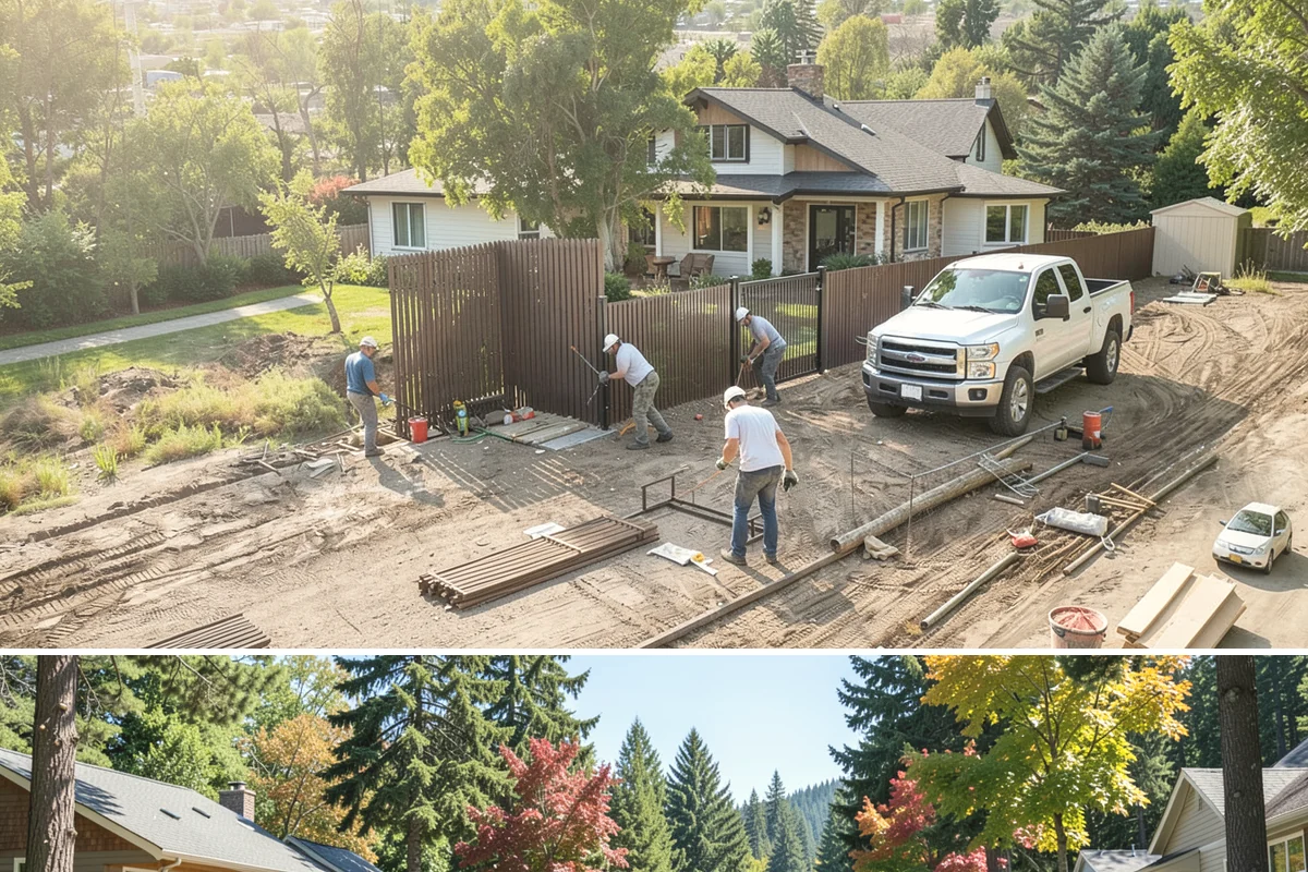 Security Door Installation in Orting, Pierce County, WA - Security doors can be installed in any season without weather constraints.