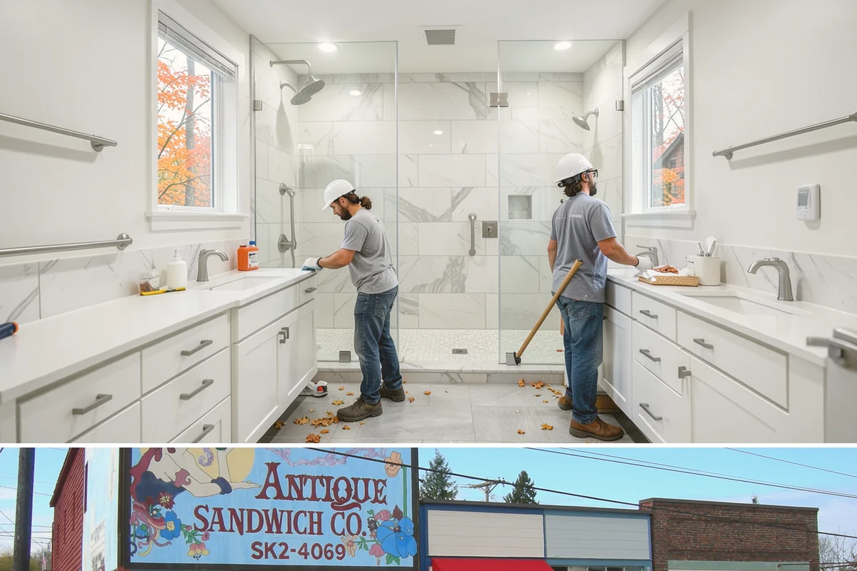 Security Door Installation in Ruston, Pierce County, WA - Security doors can be installed in any season without weather constraints.