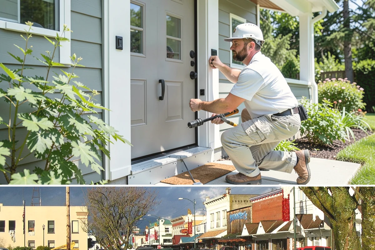 Security System Installation in Arlington, Snohomish County, WA - Security systems can be installed year-round, with exterior camera work best scheduled during drier PNW stretches.