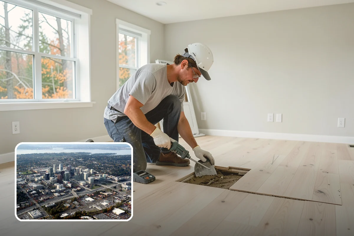 Security System Installation in Bellevue, King County, WA - Comprehensive coverage with cameras, sensors, and alarms