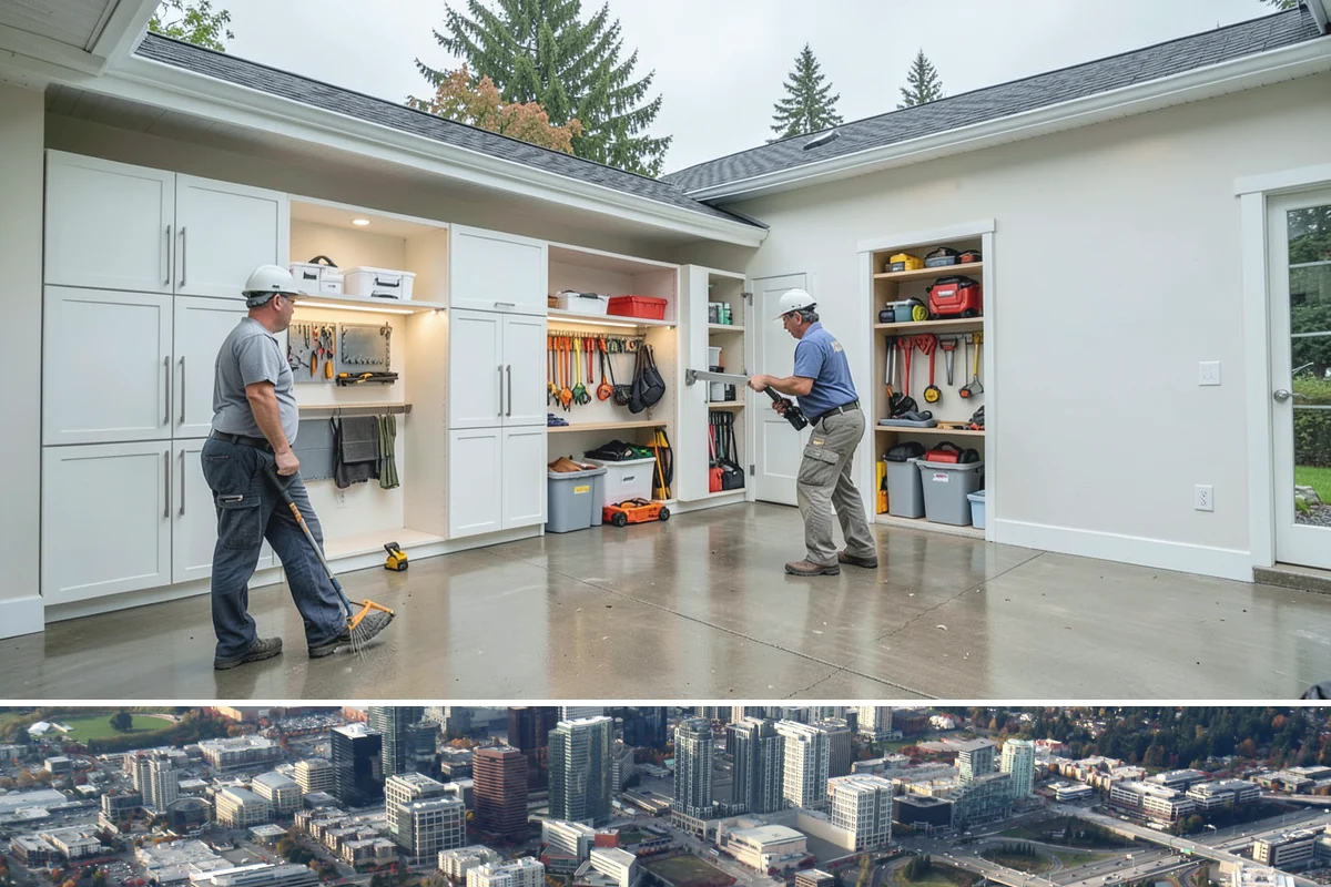 Security System Installation in Bellevue, King County, WA - Security systems can be installed year-round, with exterior camera work best scheduled during drier PNW stretches.