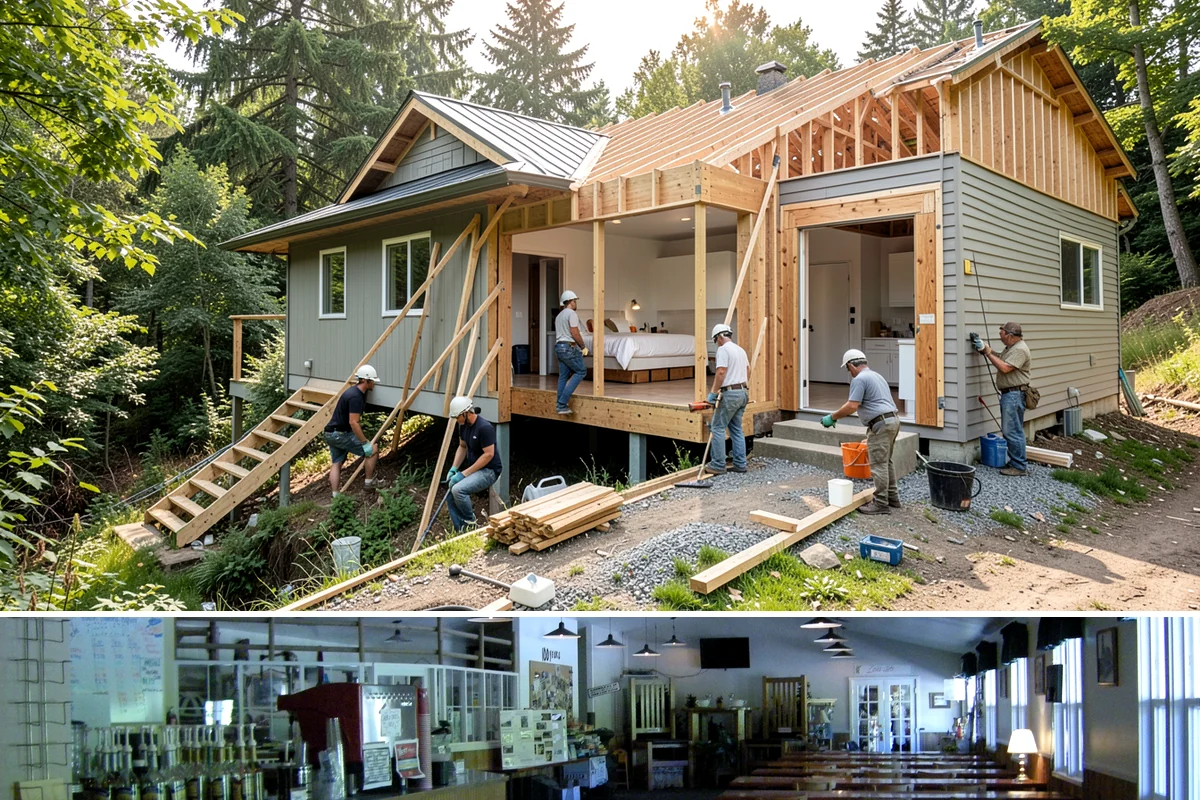 Security System Installation in Black Diamond, King County, WA - Security systems can be installed year-round, with exterior camera work best scheduled during drier PNW stretches.