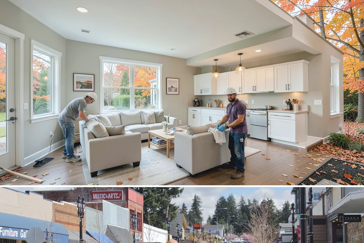 Security System Installation in Bothell, King County, WA - Security systems can be installed year-round, with exterior camera work best scheduled during drier PNW stretches.