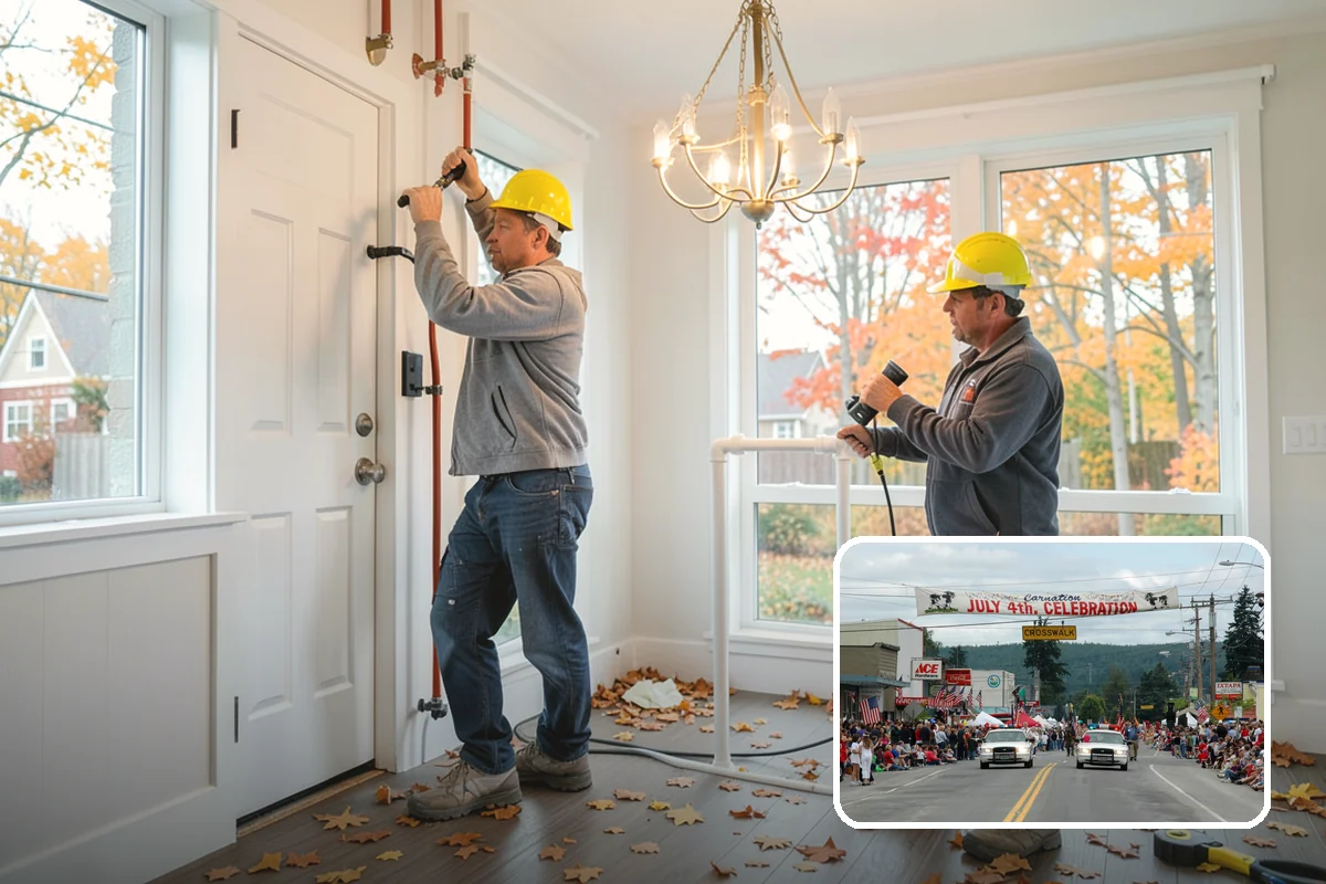 Security System Installation in Carnation, King County, WA - Comprehensive coverage with cameras, sensors, and alarms