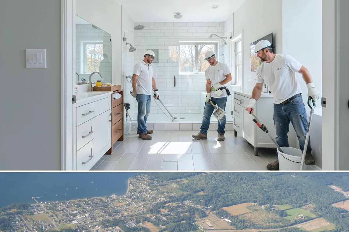 Security System Installation in Coupeville, Island County, WA - Security systems can be installed year-round, with exterior camera work best scheduled during drier PNW stretches.