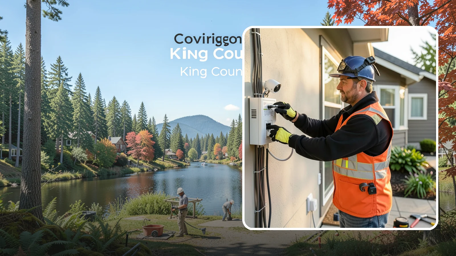Security System Installation in Covington, King County, WA - We install integrated home security systems with cameras, sensors, and alarms you can monitor from anywhere.