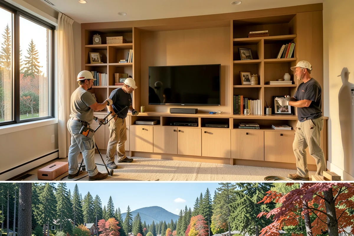 Security System Installation in Covington, King County, WA - Security systems can be installed year-round, with exterior camera work best scheduled during drier PNW stretches.