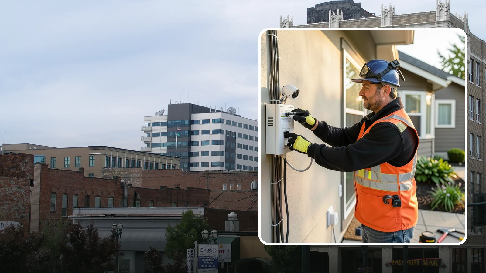 Security System Installation in Everett, Snohomish County, WA - We install integrated home security systems with cameras, sensors, and alarms you can monitor from anywhere.