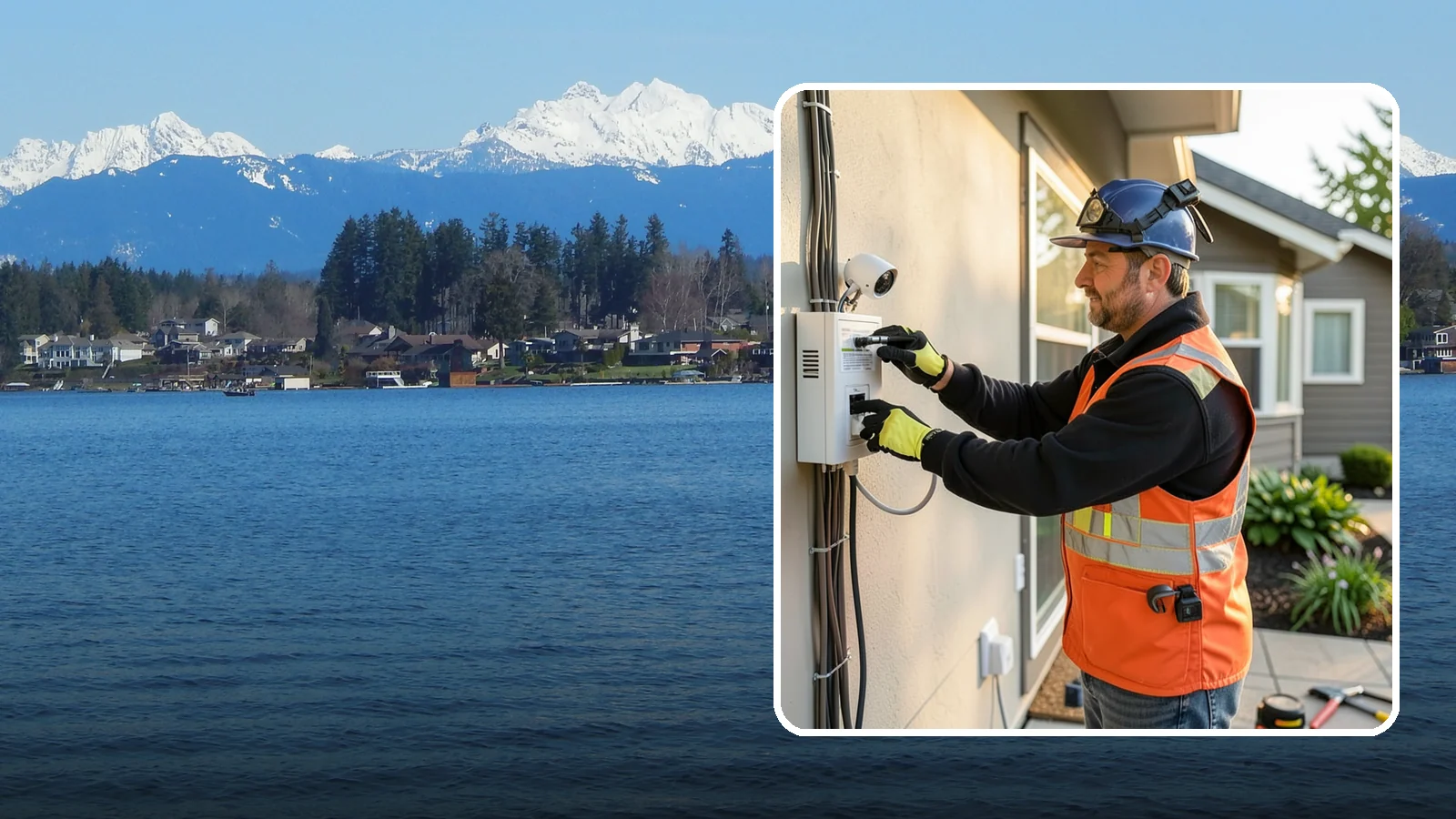 Security System Installation in Lake Stevens, Snohomish County, WA - We install integrated home security systems with cameras, sensors, and alarms you can monitor from anywhere.