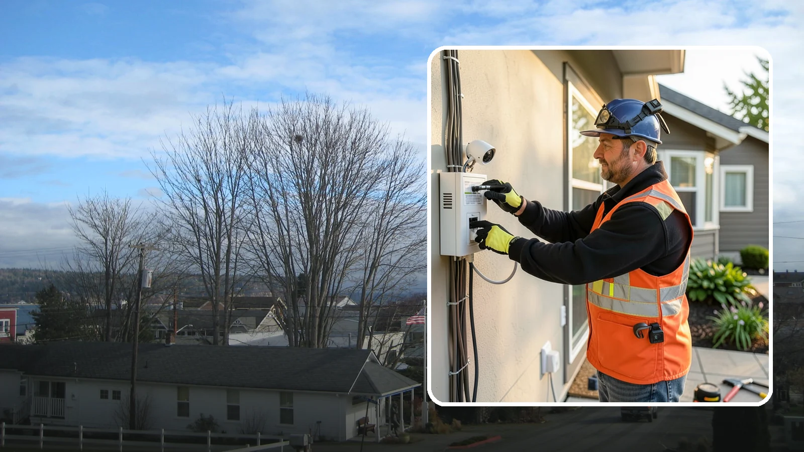 Security System Installation in Langley, Island County, WA - We install integrated home security systems with cameras, sensors, and alarms you can monitor from anywhere.