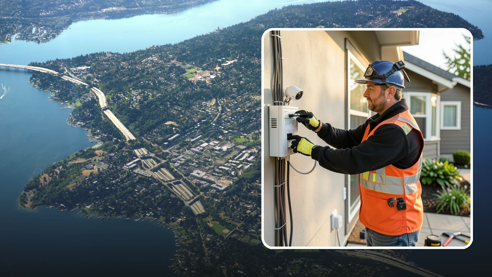 Security System Installation in Mercer Island, King County, WA - We install integrated home security systems with cameras, sensors, and alarms you can monitor from anywhere.