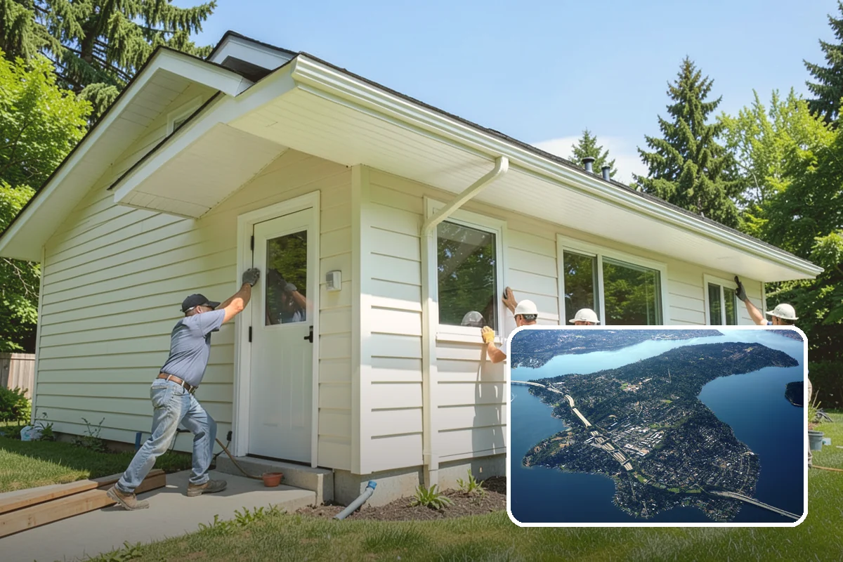 Security System Installation in Mercer Island, King County, WA - Comprehensive coverage with cameras, sensors, and alarms