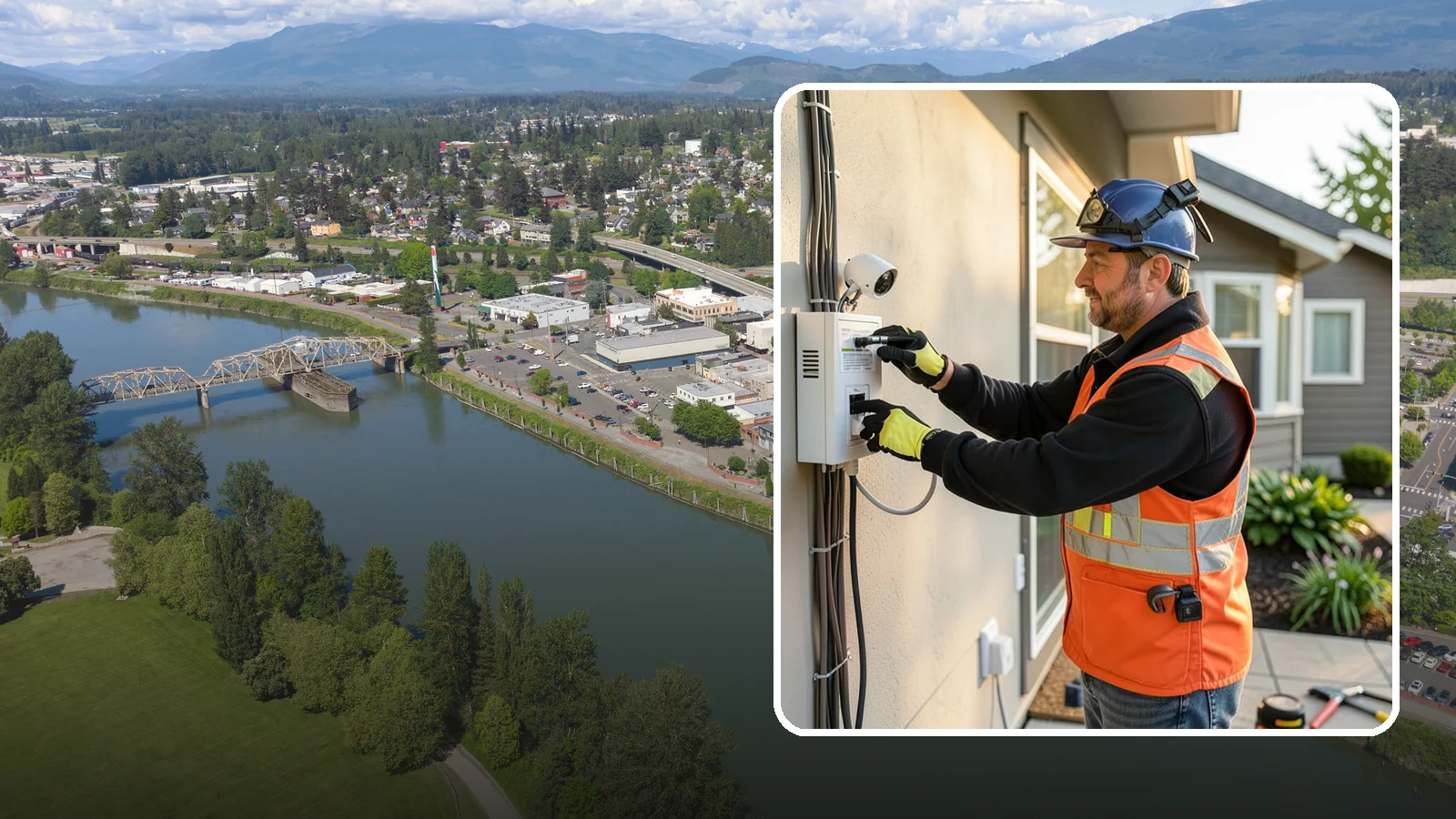 Security System Installation in Mount Vernon, Skagit County, WA - We install integrated home security systems with cameras, sensors, and alarms you can monitor from anywhere.