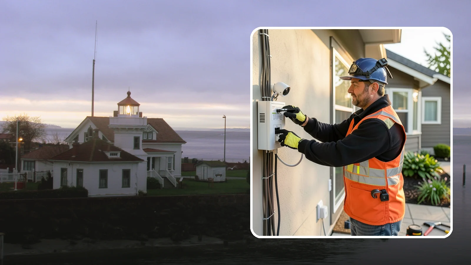 Security System Installation in Mukilteo, Snohomish County, WA - We install integrated home security systems with cameras, sensors, and alarms you can monitor from anywhere.